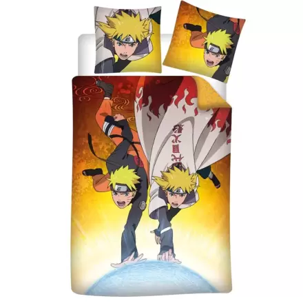 Naruto Shippuden Set de Duvet din microfibră 140x200cm poza produsului