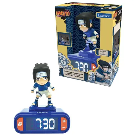 Ceas desteptator digital si lumina de noapte 3D Naruto Shippuden Sasuke poza produsului