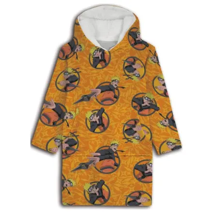 Naruto Shuriken Adulți Pătură Poncho Fleece de pluș Portabilă poza produsului