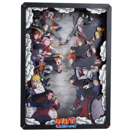 Naruto Model Kit Teatru din Lemn Combat (Mare) 26 cm poza produsului