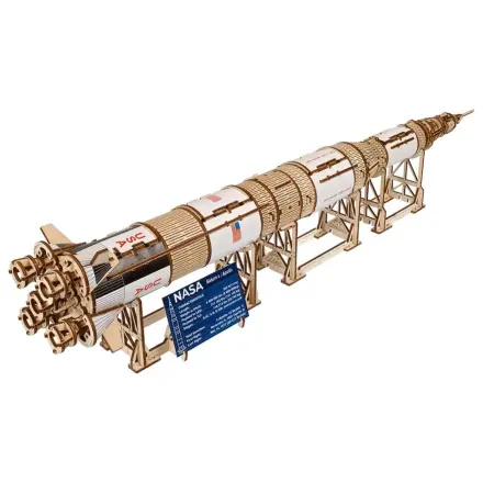NASA Puzzle 3D din lemn Saturn V poza produsului