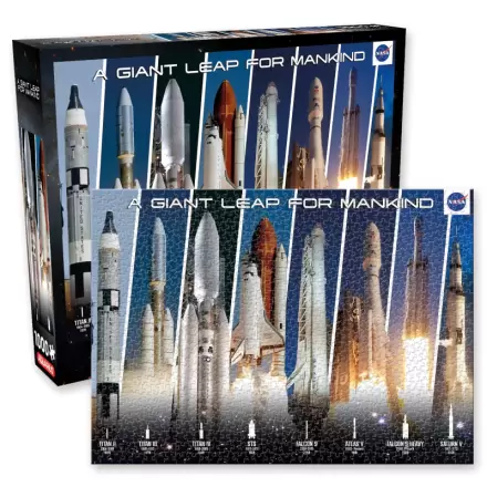 NASA Rocket Grid Puzzle (1000 piese) poza produsului