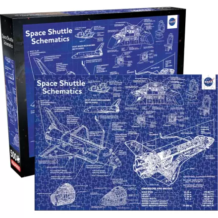 Puzzle schematic Naveta NASA (500 piese) termékfotója