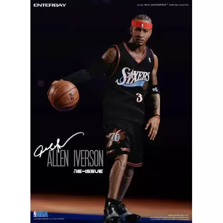 NBA Collection Figurina de acțiune Real Masterpiece 1/6 Allen Iverson Limited Retro Edition 30 cm poza produsului