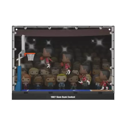 NBA Funko POP Moments Deluxe Figurine de vinil Bulls-MJ ('87 Dunk Contest) 9 cm poza produsului