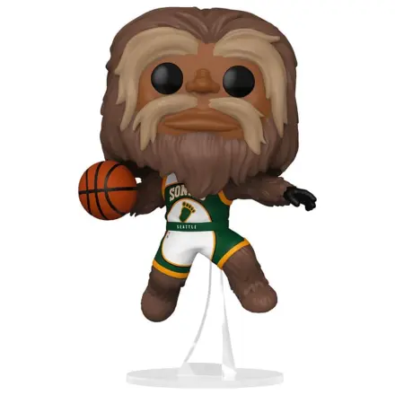 NBA Legends Funko POP! Sports Figurina de vinil Mascote Sonics- Sasquatch 9 cm poza produsului