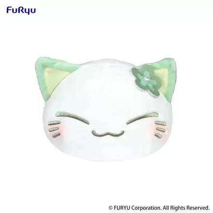 Nemuneko Cat Figurina de pluș Verde 18 cm termékfotója