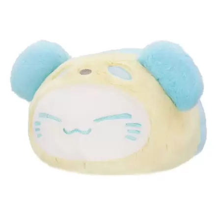 Figurină de pluș pisică Nemuneko Pastel Panda Big Blue 33 cm poza produsului