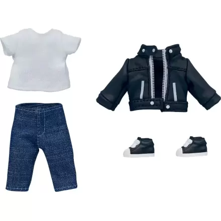 Nendoroid Doll Figures Set De Outfit: Jachetă din piele (Negru) poza produsului