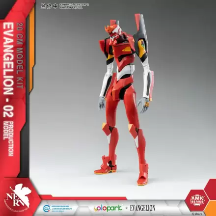 Neon Genesis Evangelion AMK Series Kit Model Plastic Eva-02 20 cm termékfotója