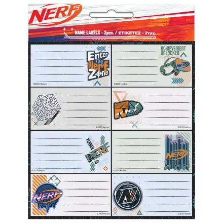 Nerf Player Notebook Label pachet de 16 bucăți poza produsului