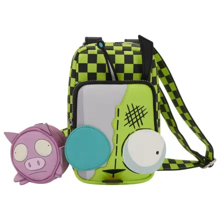 Nickelodeon by Loungefly Crossbody Invader Zim Gir Cellphone poza produsului