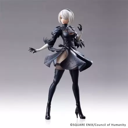 NieR:Automata Statuie PVC 2B (YoRHa No.2 Type B) Ver. 1.1a Goggles Ver. 30 cm poza produsului