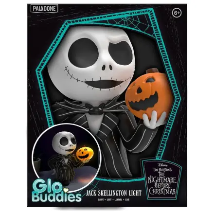 Nightmare Before Christmas GloBuddies Lumina Jack Skellington 17 cm poza produsului
