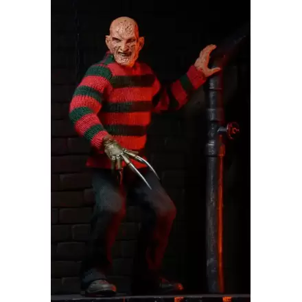 A Nightmare on Elm Street 3 Figurina de acțiune îmbrăcată Freddy Krueger 20 cm termékfotója