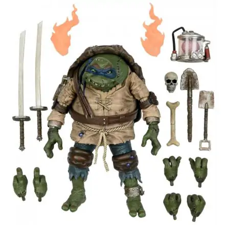 Ninja Turtles Leonardo figurină Ultimate cocoșat 18cm poza produsului