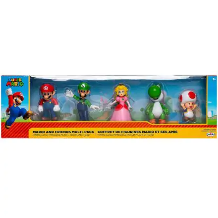 World of Nintendo Super Mario & Friends Figurine set cutie cu 5 piese Exclusive termékfotója