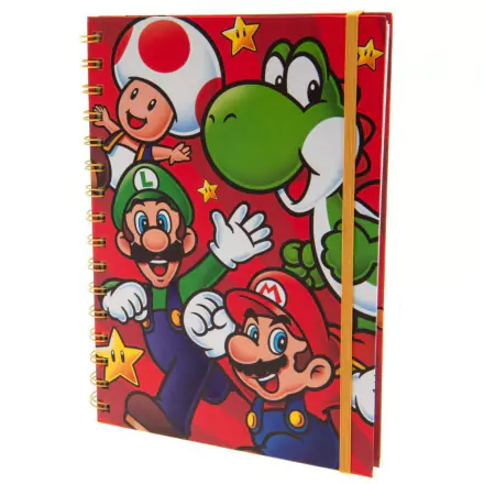 Nintendo Super Mario Bros caiet A5 termékfotója