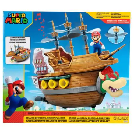 Set de joacă Nintendo Super Mario Deluxe Aeronave Bowser termékfotója