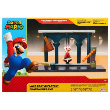 Set de joacă Nintendo Super Mario Castelul de Lavă poza produsului