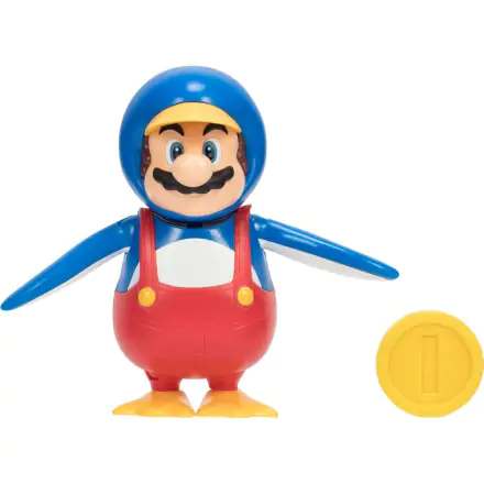 Figurină Nintendo Super Mario Penguin Mario 10 cm poza produsului