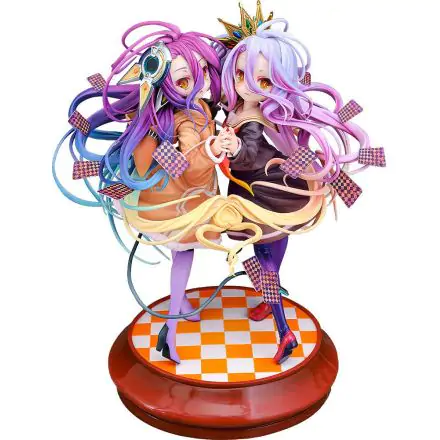 Statuie No Game No Life 1/7 Shiro & Schwi 22 cm termékfotója