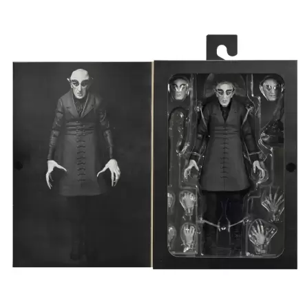 Nosferatu Black & White Ultimate figurină Conte Orlok 18cm termékfotója