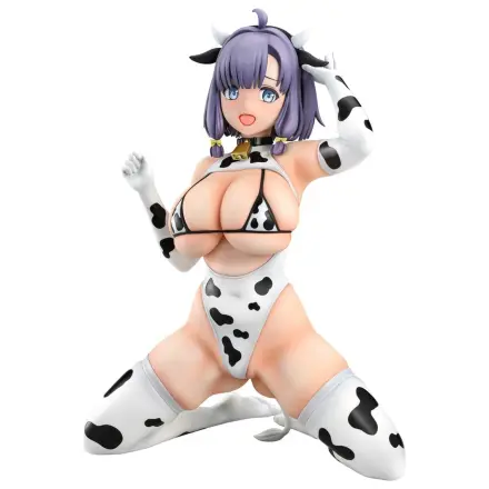 Nukitashi The Animation statuie din PVC 1/5 Misaki Hotori costum cu imprimeu de vaca 22 cm poza produsului