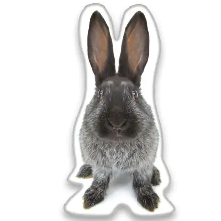 Perna in forma de Iepuras, Perna Decorativa 22*36 cm poza produsului