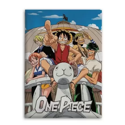Pătură de Flanel ONE PIECE 110x150cm Straw Hat Crew poza produsului