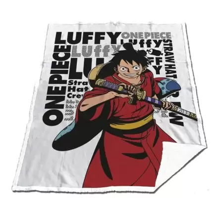 ONE PIECE Patura Sherpa 130x170cm Luffy 