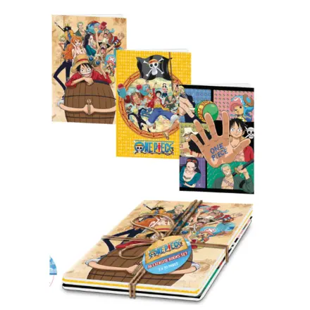 ONE PIECE Set de 3 caiete de exercitii poza produsului