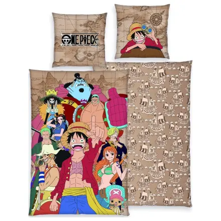 One Piece lenjerie de pat One Piece Crew 135 x 200 cm poza produsului