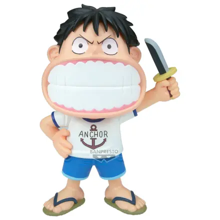 One Piece Big Sofvimates Monkey D Luffy figura 15cm poza produsului