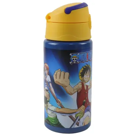 One Piece Crew Sticla cu pai din aluminiu cu carlig 500 ml poza produsului