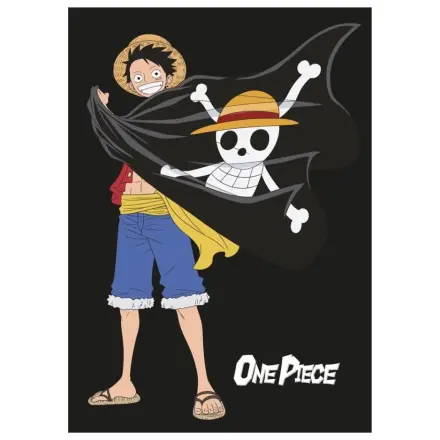 One Piece Pătură de flanel 110x150cm Luffy poza produsului