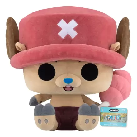 Figurină de pluș Jumbo One Piece Tony Tony Chopper cu Cotton Candy 41 cm poza produsului