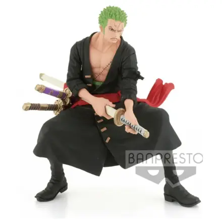 One Piece King of Artist Roronoa Zoro Wanokuni figurina 18cm poza produsului