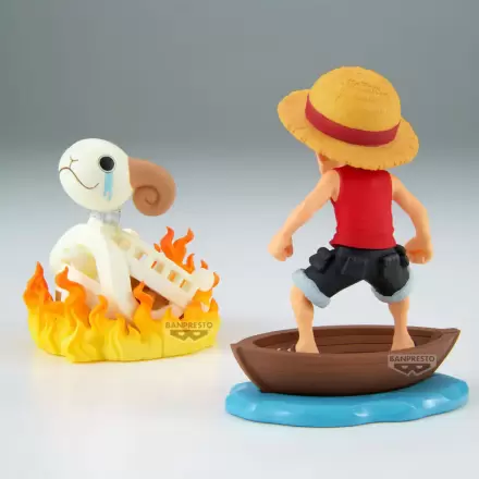 figurina One Piece Luffy & Going Merry Log Stories 8 cm termékfotója