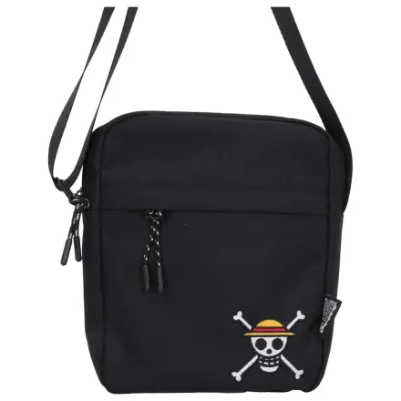 One Piece Geanta crossbody Luffy Jolly Roger (Black) 23 cm poza produsului