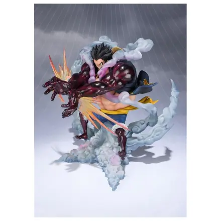 One Piece Monkey D Luffy Gear 4 Leo Bazooka Reissue Figuarts Zero figurina 18cm poza produsului