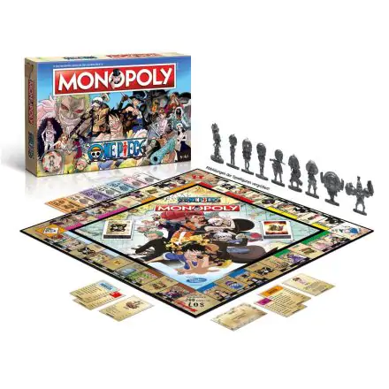 Joc de societate One Piece Monopoly *Versiunea germană* termékfotója