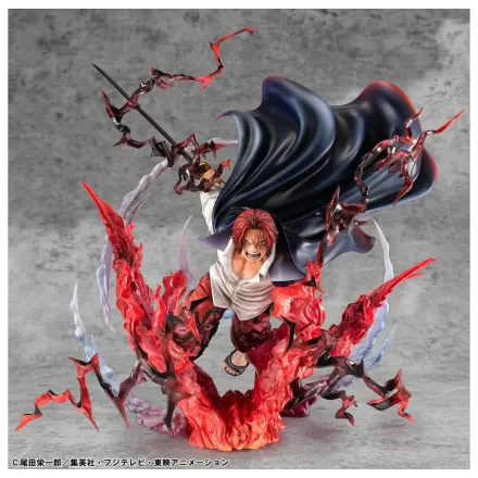 One Piece P.O.P SA-MAXIMUM PVC Statuie Lider al Red Hair Pirates Red-Haired Shanks Kamusari 25 cm poza produsului