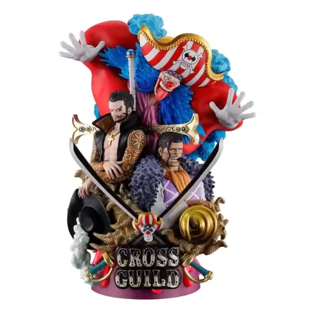Statuie Mini din PVC One Piece Petitrama DX Logbox Re Birth 03 Cross Guild 15 cm poza produsului