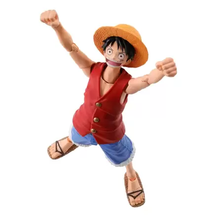 Figurină de acțiune One Piece S.H. Figuarts Monkey D. Ruffy Romance Dawn 15 cm poza produsului