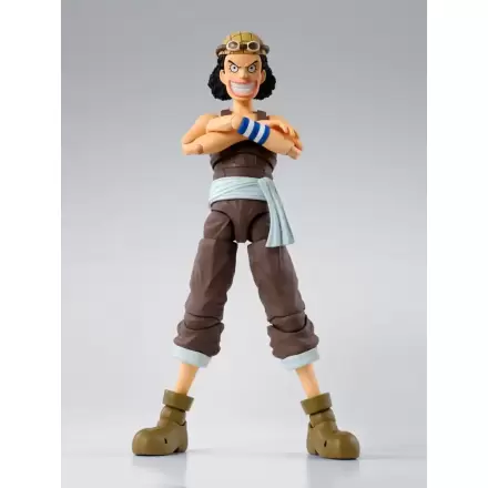 Figurină de acțiune One Piece S.H.Figuarts Usopp Romance Dawn Ver. 15 cm poza produsului