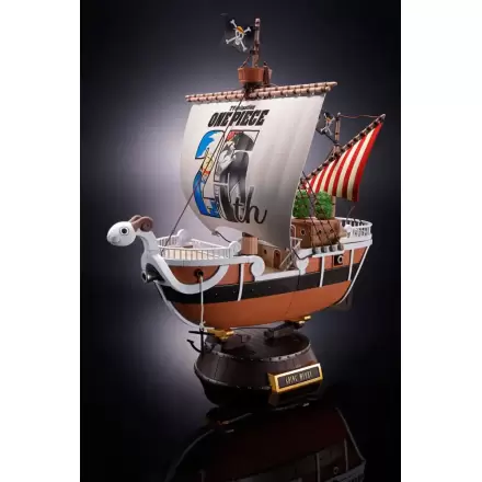 Figurină de acțiune turnată sub presiune Soul of Chogokin One Piece Going Merry Ediție Aniversară Memorială 25 ani 28 cm termékfotója