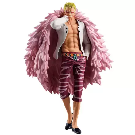 Figurină One Piece The Unbreakable Law Don Quixote Doflamingo Ichibansho 26cm poza produsului