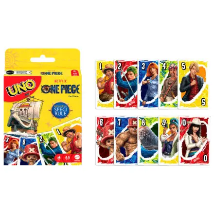One Piece UNO joc de cărți poza produsului