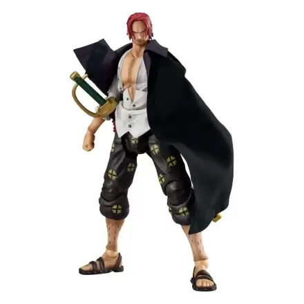 Figurină de Acțiune One Piece Variable Action Heroes Shanks cu Păr Roșcat Ver. 1.5 19 cm termékfotója